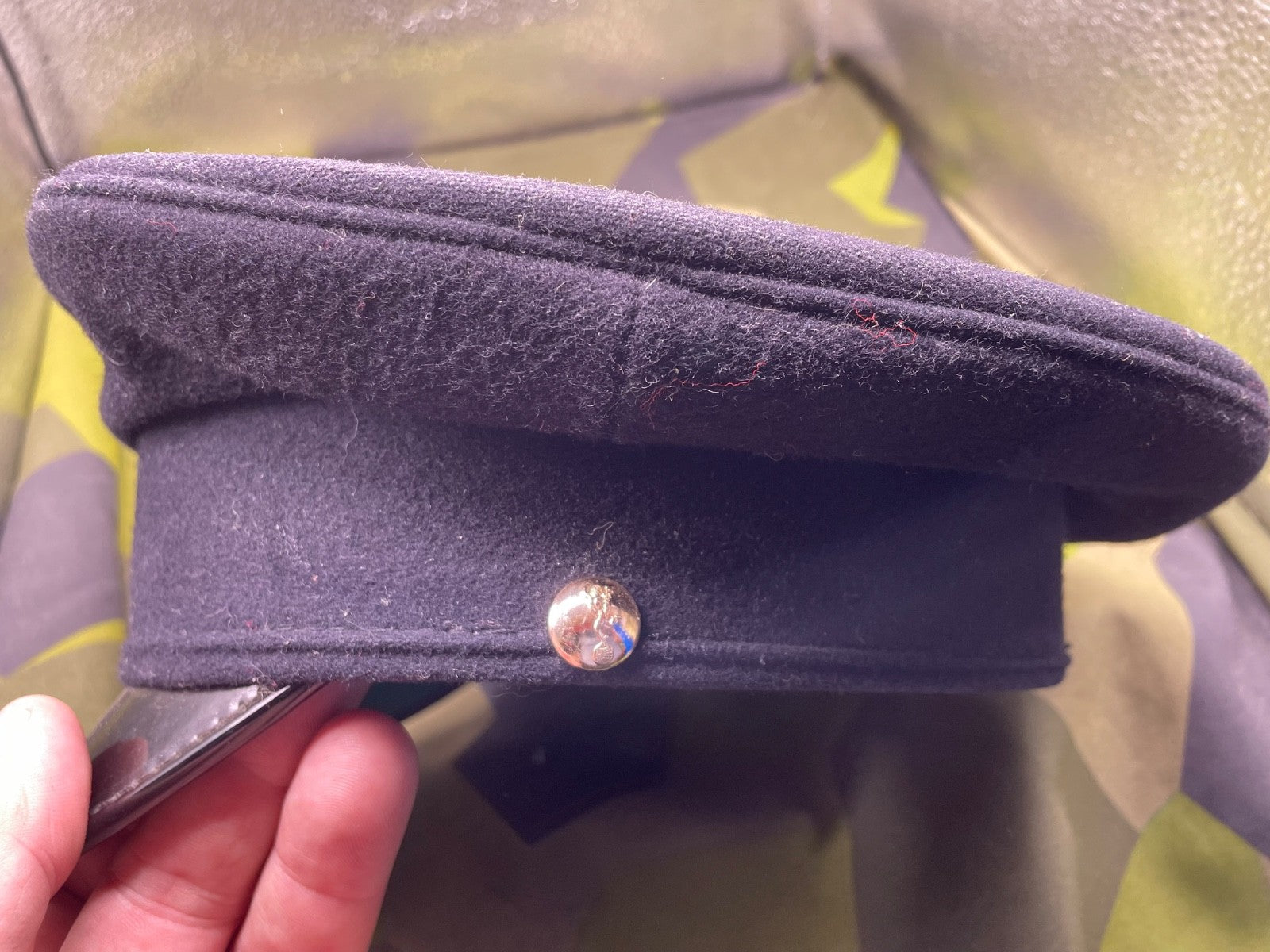 Original British Army Signal Corps Cap - Size 56cm - The Militaria Shop