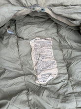 Load image into Gallery viewer, Original US Army Korea/Vietnam Era Sleeping Bag Mountain M1949 OD - Size Large
