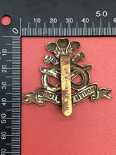 Load image into Gallery viewer, Original WW2 British Army North Stafford Regiment Cap Badge
