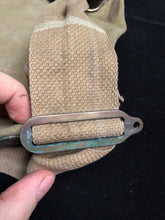 Load image into Gallery viewer, Original WW2 British Army GSR Gas Mask Bag - Early Pattern
