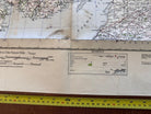 Original WW2 British Army GSGS OS Map of Scotland - South West - The Militaria Shop