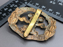 Load image into Gallery viewer, Original WW1 British Army South Lancashire Prince of Wales Volunteers Cap Badge
