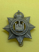 Load image into Gallery viewer, Original WW1  British Army 4th Volunteer Btn Devonshire Regiment Cap Badge
