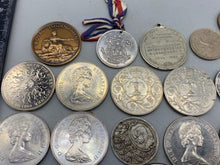 Load image into Gallery viewer, Original Group of Commemorative British Coins &amp; Medals etc
