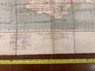 Original WW2 British Army GSGS OS Map of Great Britain - Pembroke & Tenby - The Militaria Shop