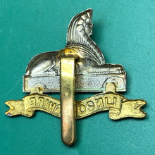 Load image into Gallery viewer, Original British Army Cap Badge - The Lincolnshire Regiment
