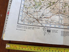 Original WW2 British Army OS Map of England & Wales -Great Driffield Bridlington - The Militaria Shop