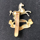 Genuine WW2 British Army Brass Cap Badge - King's Regiment (Liverpool) - The Militaria Shop