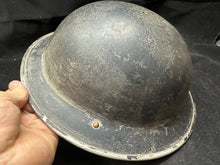 Load image into Gallery viewer, Original WW2 British Civil Defence Home Front Mk2 Brodie Helmet
