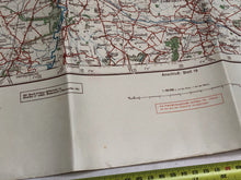 Load image into Gallery viewer, Original WW2 German Army Map of UK - Manchester / Liverpool / North West England
