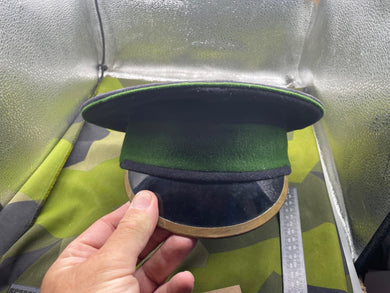 Original British Army Irish Guards Peaked Cap - Size 56cm - The Militaria Shop