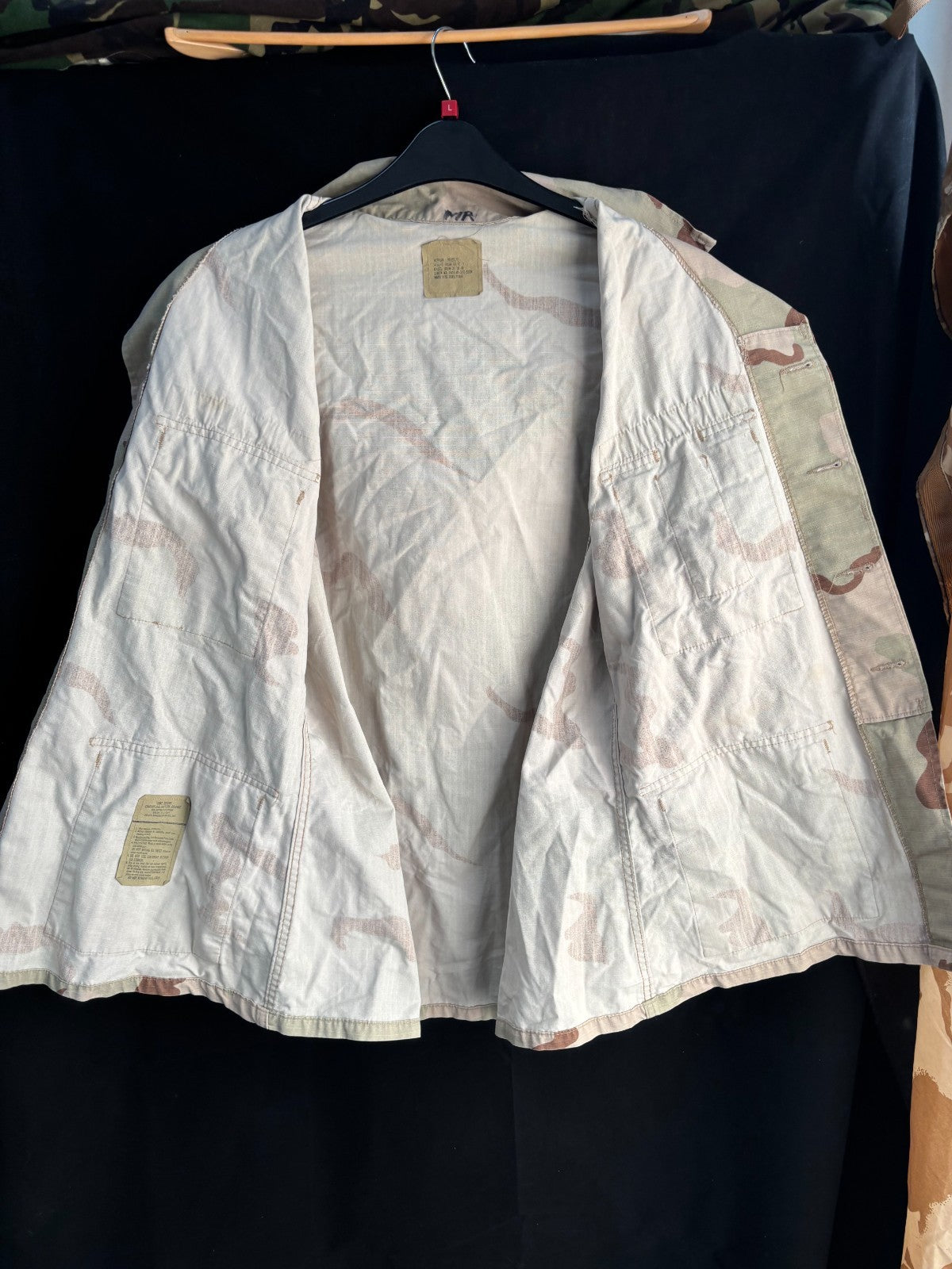 Gulf War US Army DCU Camouflaged Combat Field Coat/Jacket - Medium/Regular - The Militaria Shop