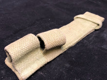 Load image into Gallery viewer, Original WW2 British Army 37 Pattern No.4 Stick Bayo Khaki Webbing Frog 1942
