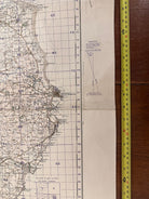 Original WW2 British Army GSGS OS Map of Great Britain - Peterhead - The Militaria Shop