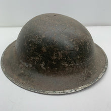 Load image into Gallery viewer, Original WW2 British Army Mk2 Combat Brodie Helmet - South African Made
