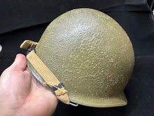 Charger l&#39;image dans la galerie, Original US Army M1 Style Euro Clone Helmet - Painted in WW2 Textured Paint
