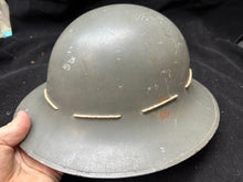 Load image into Gallery viewer, Original WW2 British Civil Defence Civillian Zuckerman Helmet - Size LARGE 1941
