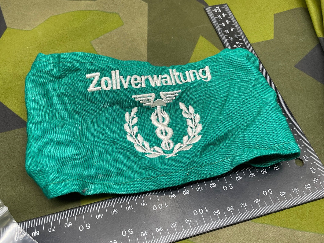 Post WW2 German Army Customs Investigation Branch Officials Armband - The Militaria Shop