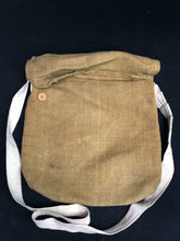 Lade das Bild in den Galerie-Viewer, Original WW2 British Civil Defence Home Front Gas Mask Bag 1941 Dated
