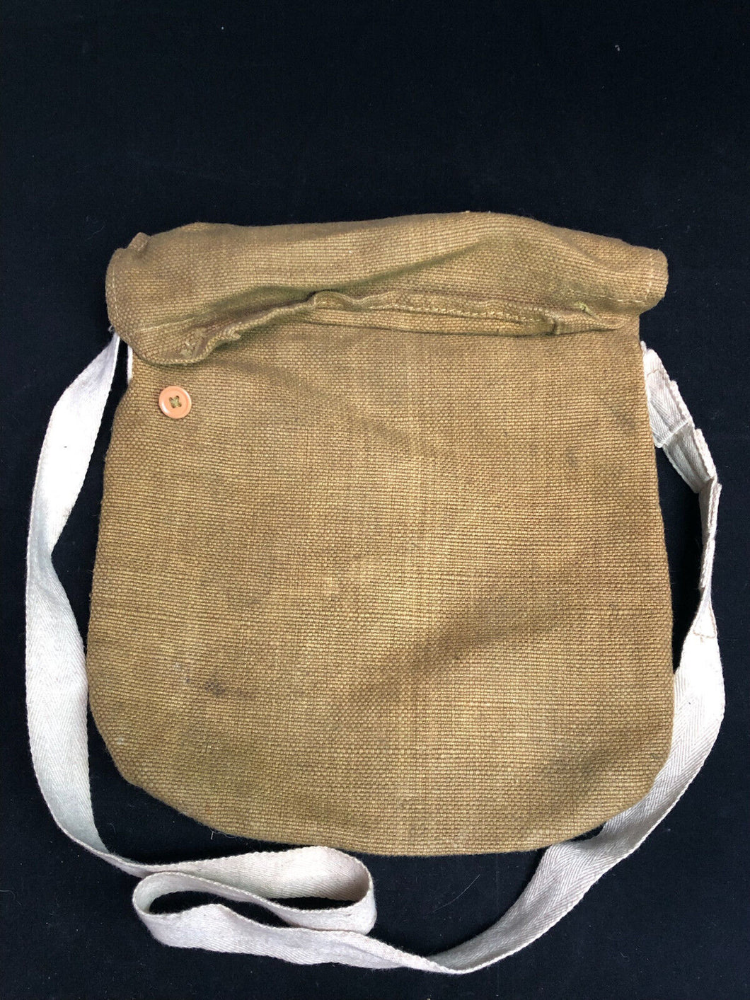 Original WW2 British Civil Defence Home Front Gas Mask Bag 1941 Dated