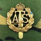 Original WW2 British Cap Badge - Auxiliary Territorial Service - The Militaria Shop