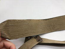 Charger l&#39;image dans la galerie, Original WW2 British Army 37 Pattern Shoulder Strap 1943 Dated
