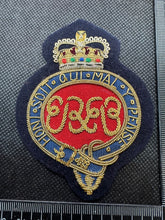 Load image into Gallery viewer, British Army Bullion Embroidered Blazer Badge - Grenadier Guards Regiment
