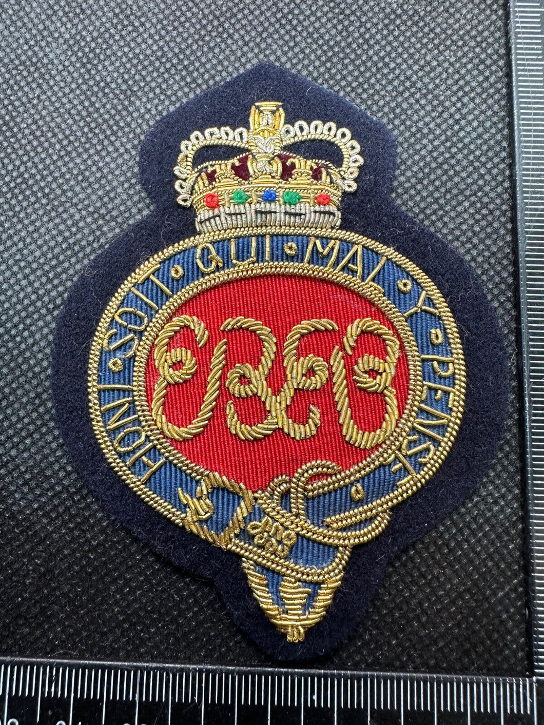 British Army Bullion Embroidered Blazer Badge - Grenadier Guards Regiment