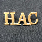 Original WW1/WW2 British Army HAC Hounarable Artillery Company Shoulder Title - The Militaria Shop