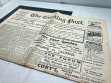 Lade das Bild in den Galerie-Viewer, Original WW2 British Newspaper Channel Islands Occupation Jersey - March 1941
