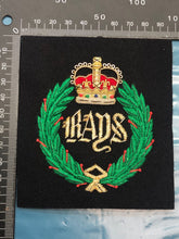 Load image into Gallery viewer, British Army Bullion Embroidered Blazer Badge - RADS 2nd Dragoon Guards
