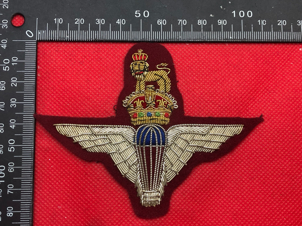 British Army Bullion Embroidered Blazer Badge - Parachute Regiment