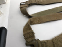 Charger l&#39;image dans la galerie, Original WW2 British Army 37 Pattern Canvass L Straps Set
