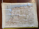 Original WW2 British Army GSGS OS Map of England & Wales - Barnstable - The Militaria Shop