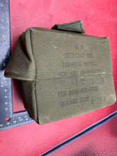 Load image into Gallery viewer, Original US Army Chemical Agent Detector Kit - Empty Waist Pouch - Vietnam Era
