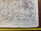 Original WW2 British Army OS Map of Great Britain - Debry - The Militaria Shop