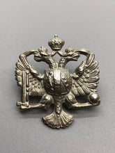 Load image into Gallery viewer, Original WW2 British Army 1st Kings Dragoon Guards Cap Badge
