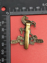 Load image into Gallery viewer, Original WW2 British Army The Royal West Kent Regiment Cap Badge
