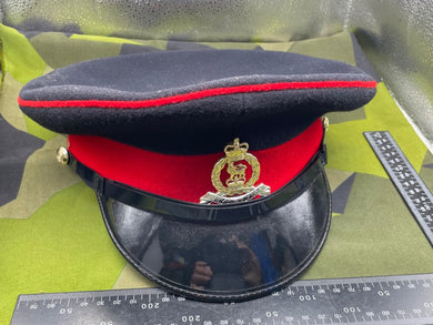 Original British Army Adjutant General Corps Peaked Cap - Size 59cm - The Militaria Shop