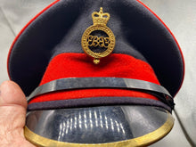 Load image into Gallery viewer, Original British Army Grenadier Guards Visor Cap with Badge - Size 56
