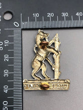 Load image into Gallery viewer, Original WW1 British Army Warwickshire Imperial Yeomanry Cap Badge
