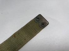 Load image into Gallery viewer, Original WW2 British Army 37 Pattern Canvass L Strap - 1941 Date MECo
