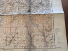 Original WW2 British Army GSGS OS Map of Great Britain - Brecon & Llandovery - The Militaria Shop