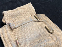 Load image into Gallery viewer, Original WW2 British Army 37 Pattern Pistol Ammo Pouch
