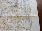 Original WW2 British Army OS Map of Great Britain - Rugby - The Militaria Shop