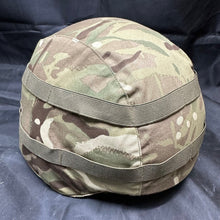 Load image into Gallery viewer, Original British Army Mk7 Combat Helmet with MTP Cover - Size Medium
