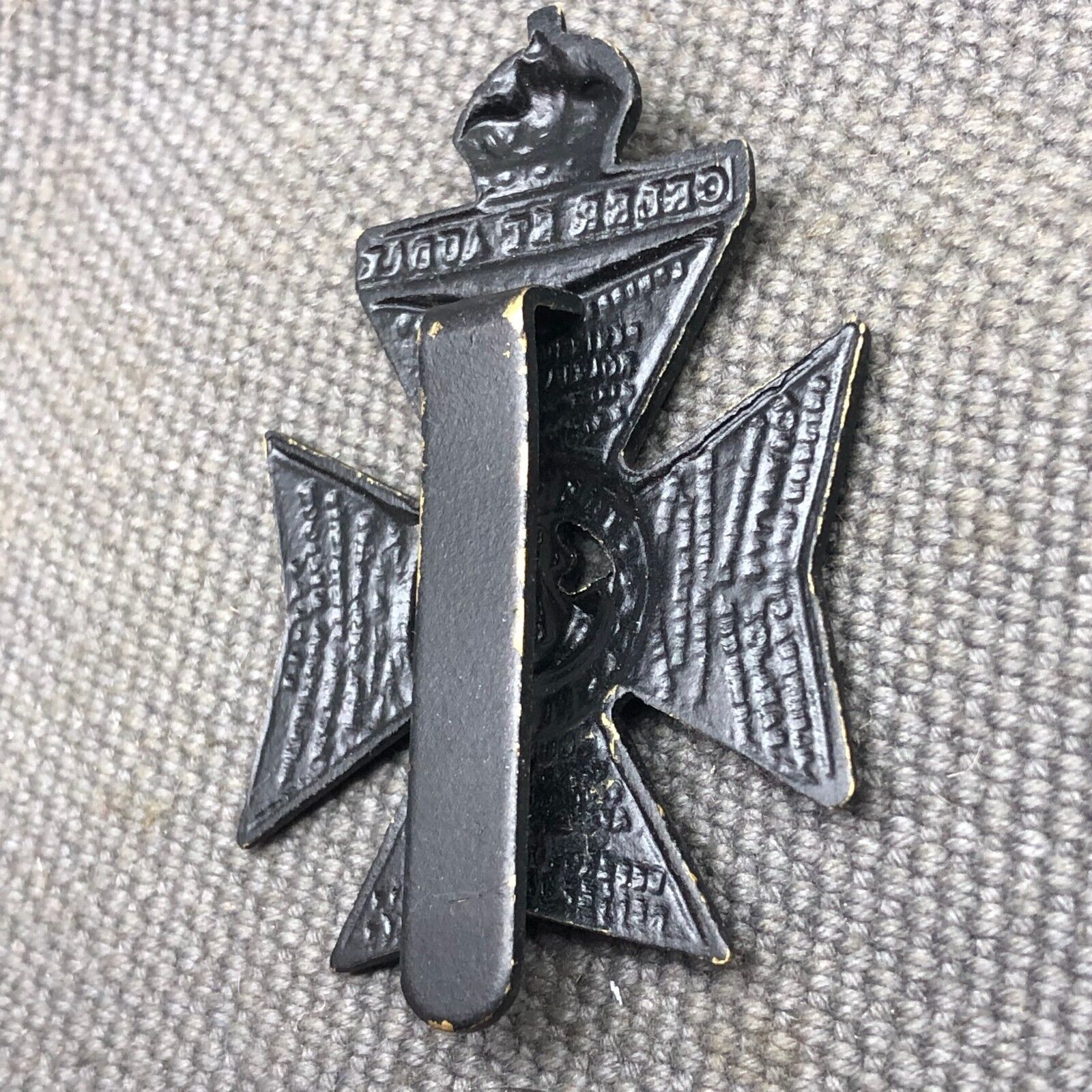 Original WW2 British Army Cap Badge - The King's Royal Rifle Corps - The Militaria Shop