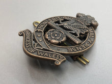 Charger l&#39;image dans la galerie, Genuine British Army The Prince of Wales Royal Regiment Cap Badge
