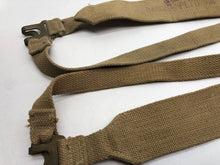 Charger l&#39;image dans la galerie, Original WW2 British Army L Strap 37 Pattern Set - Wartime Dated - Old Stock
