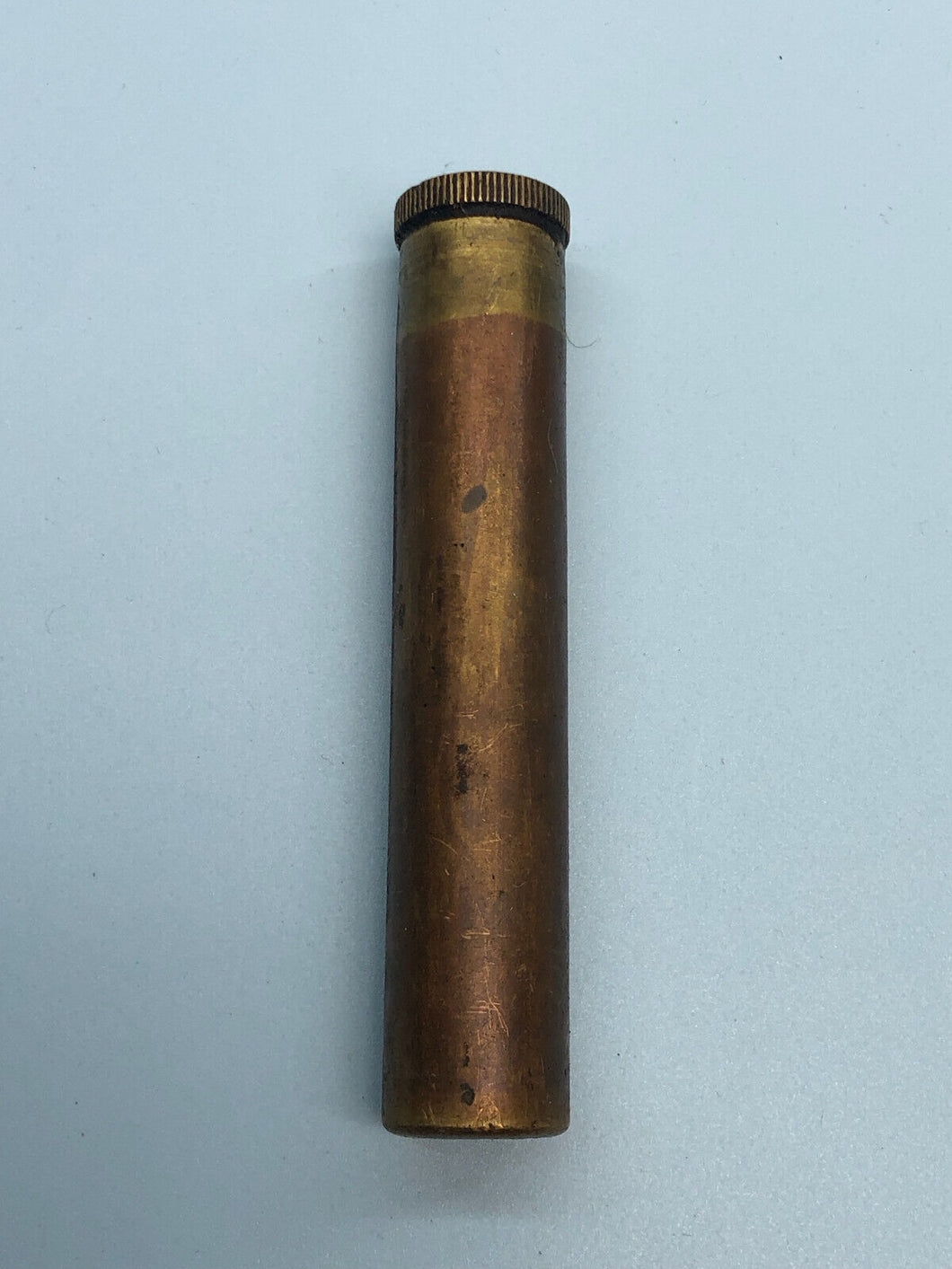 Original WW1 / WW2 British Army Lee Enfield SMLE Brass Oil Bottle